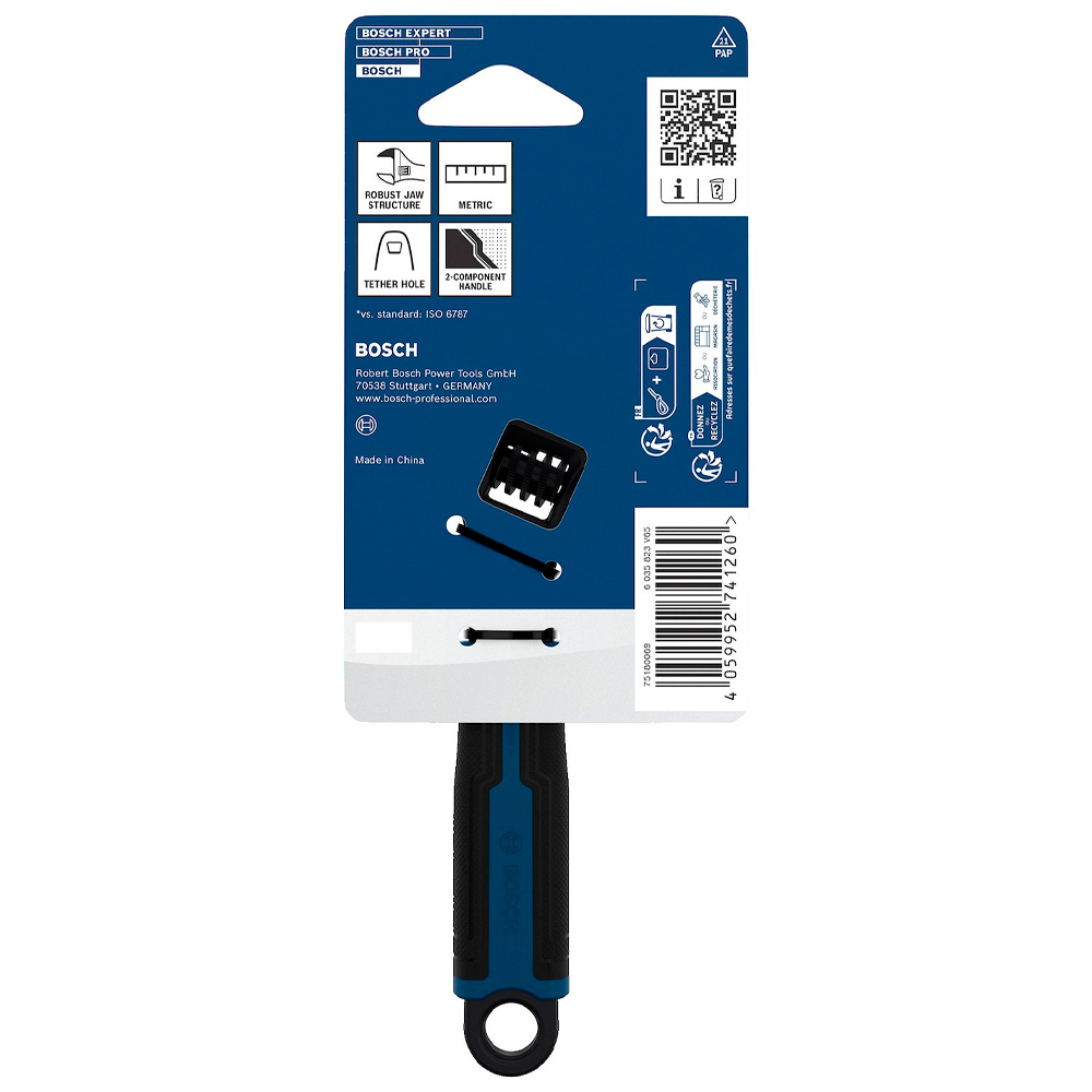 LLAVE AJUSTABLE BOSCH 150 MM / 6' (0-24) - 3