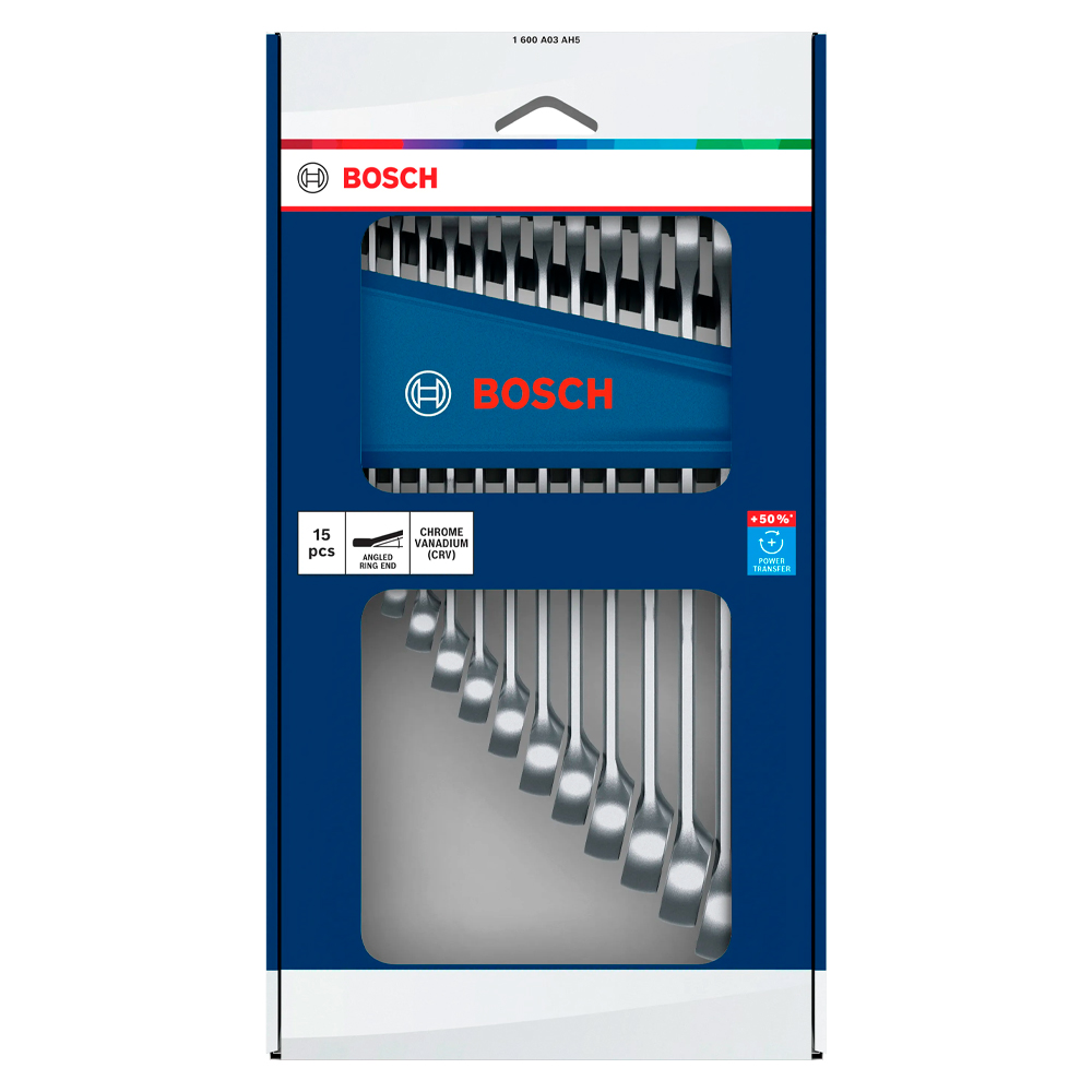 JUEGO LLAVE COMBINADA BOSCH 6-21 MM X15 PZ - 2