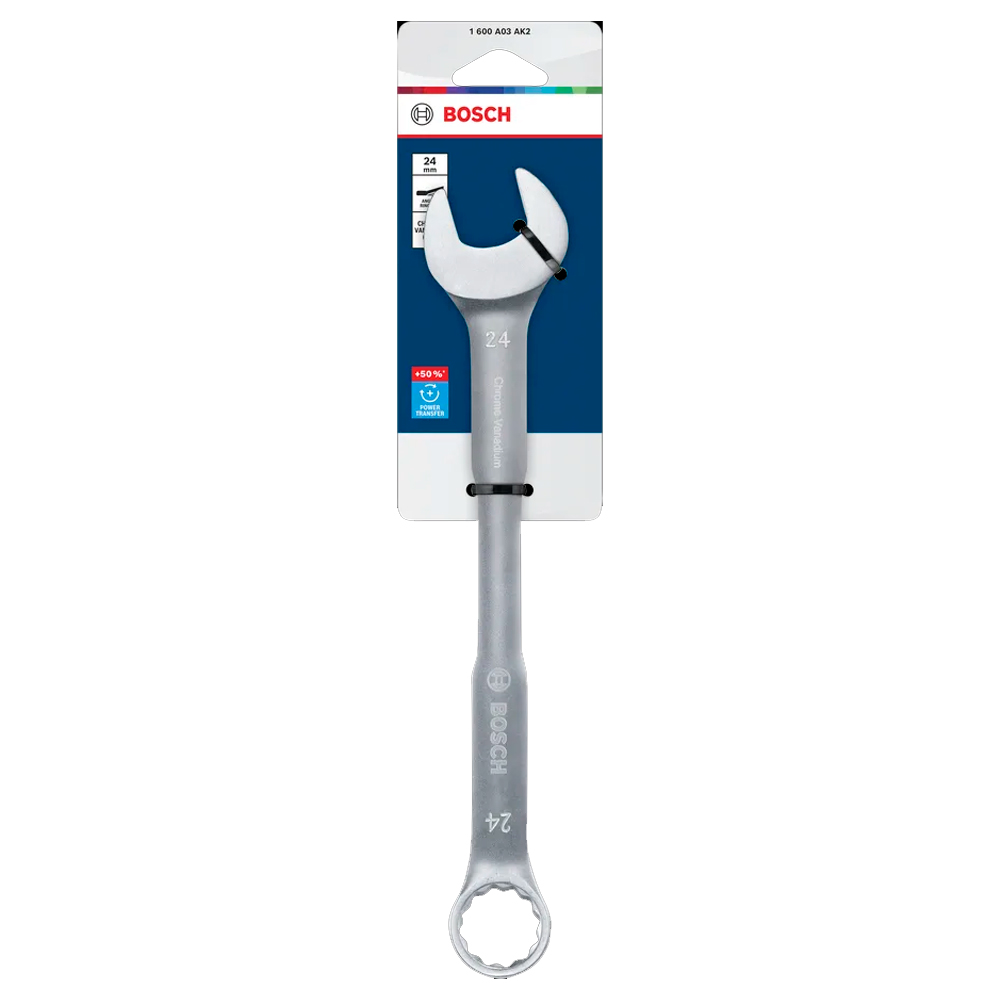 LLAVE COMBINADA BOSCH 24 MM X 283 MM 1600A03AK2 - 2