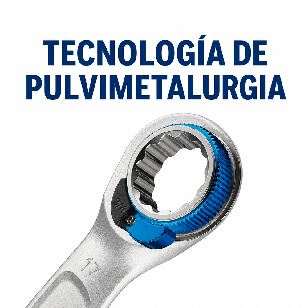 LLAVE COMBINADA C/ RATCHET 8 MM X 136.5 MM BOSCH - 4