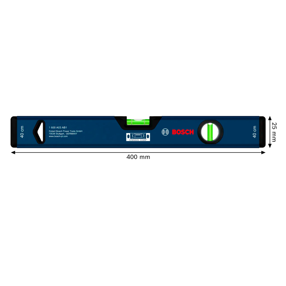 NIVEL DE BURBUJA 40 CM BOSCH - 3