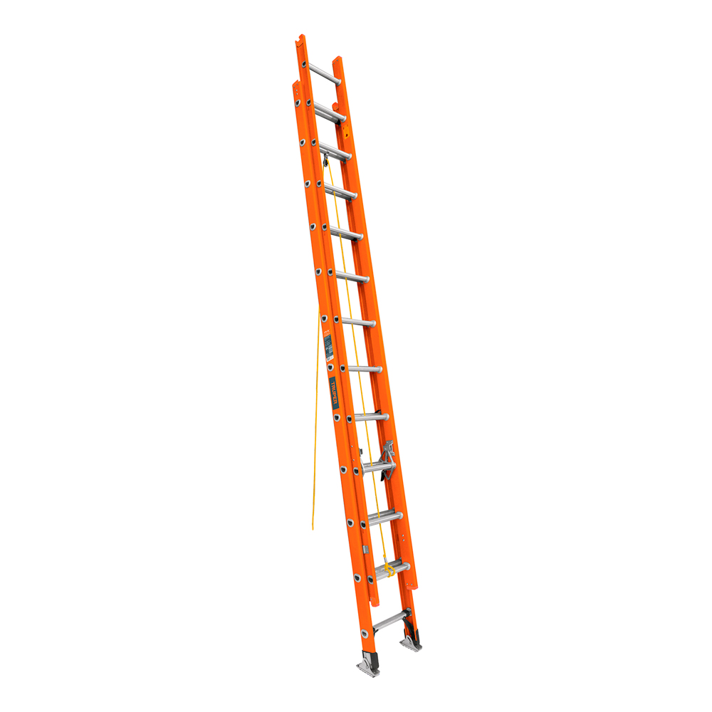 ESCALERA DE EXTENSIÓN TIPO II 24 PELDAÑOS FIBRA DE VIDRIO - 1