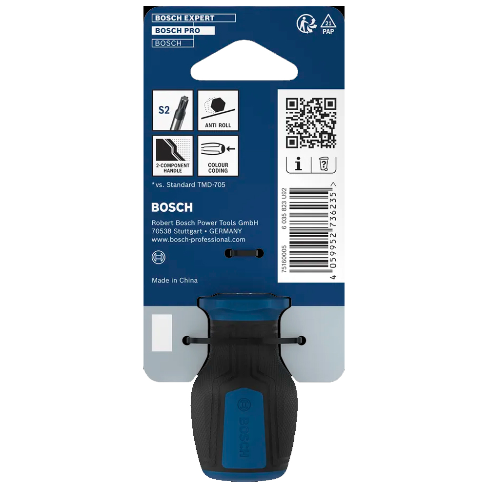 DESTORNILLADOR PRO CORTO BOSCH TX10 X 25 MM 1600A039TP - 3