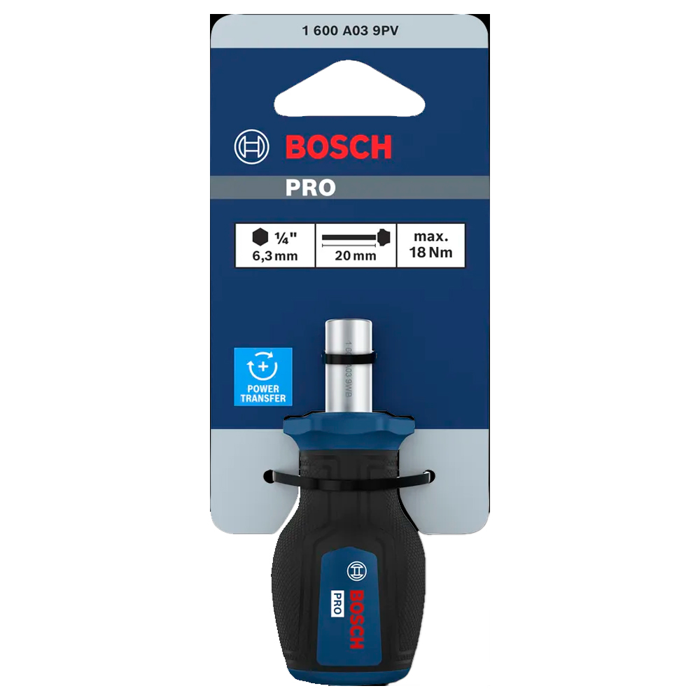 DESTORNILLADOR PRO CORTO BOSCH PUNTA RATCHET 1600A039PV - 2