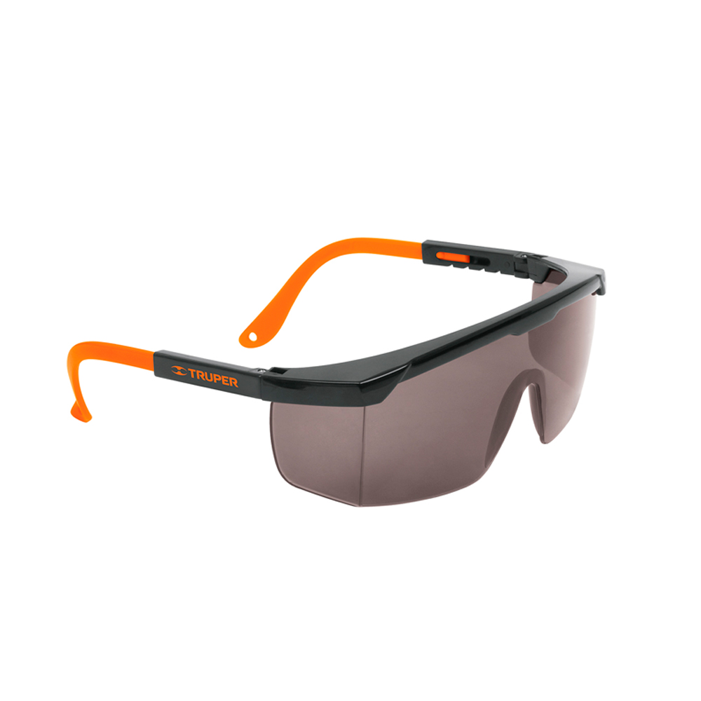 LENTES DE SEGURIDAD AJUSTABLES GRIS TRUPER CLASSIC LEN-2000N - 1