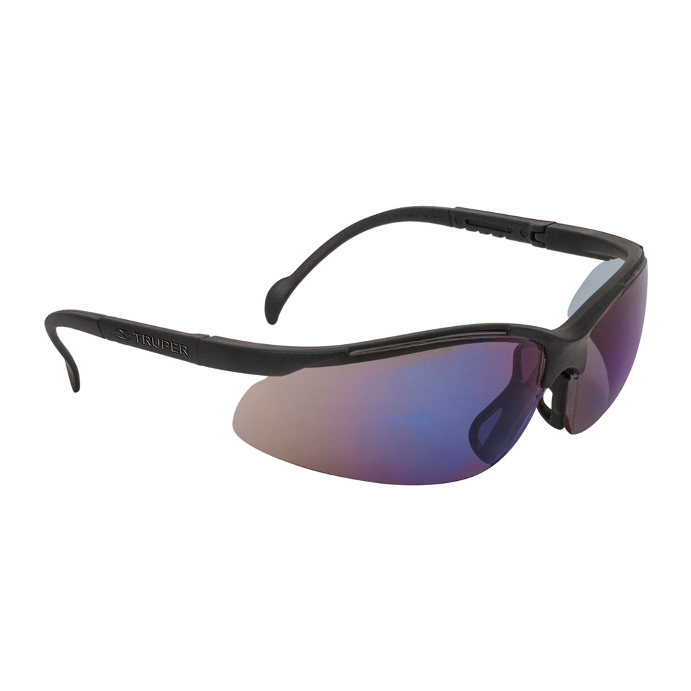 LENTES DE SEGURIDAD ESPEJO AZUL TRUPER VISION LEDE-EZ - 1