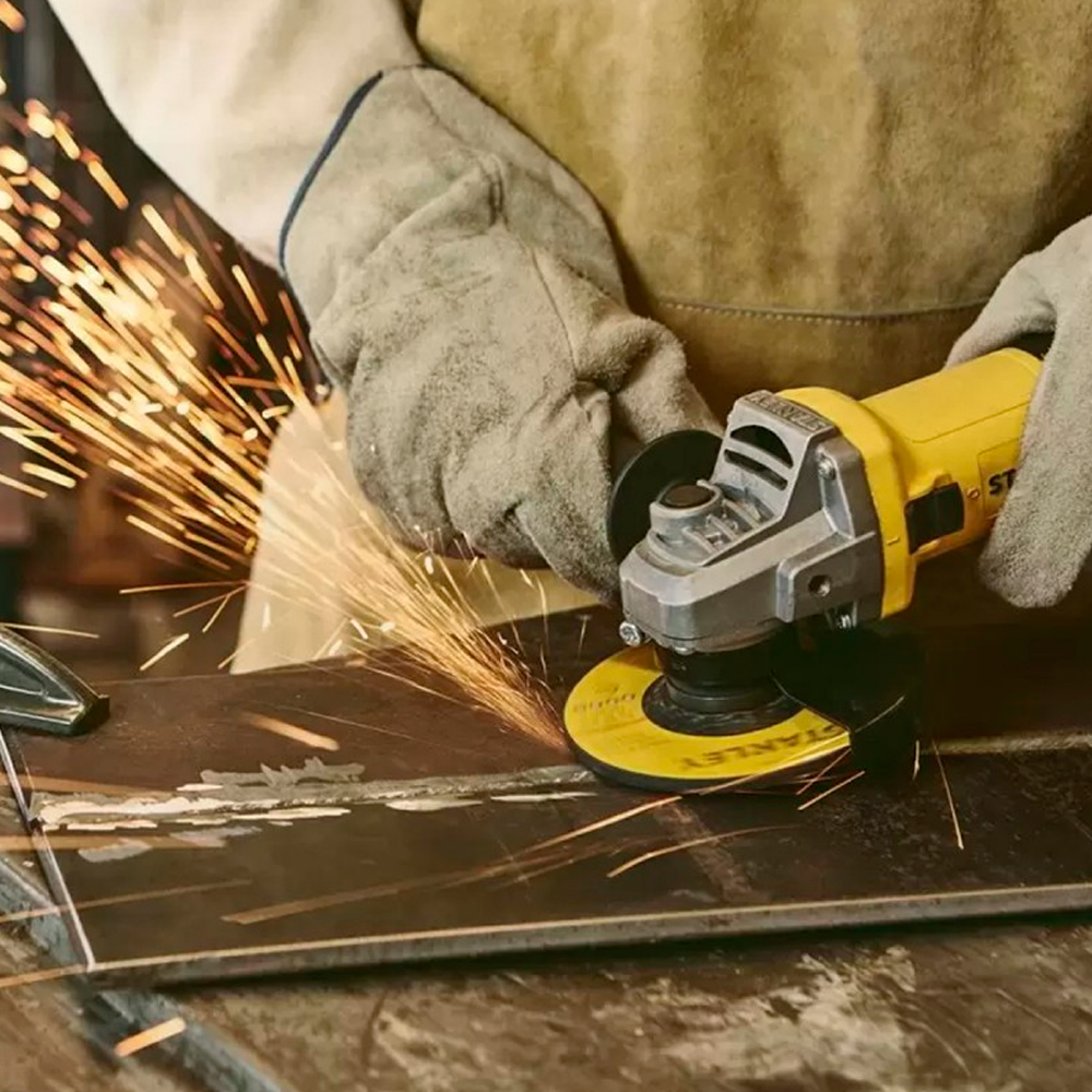 AMOLADORA ANGULAR 4 1/2 900W 12000 RPM STANLEY STGS9115-B2 - 5