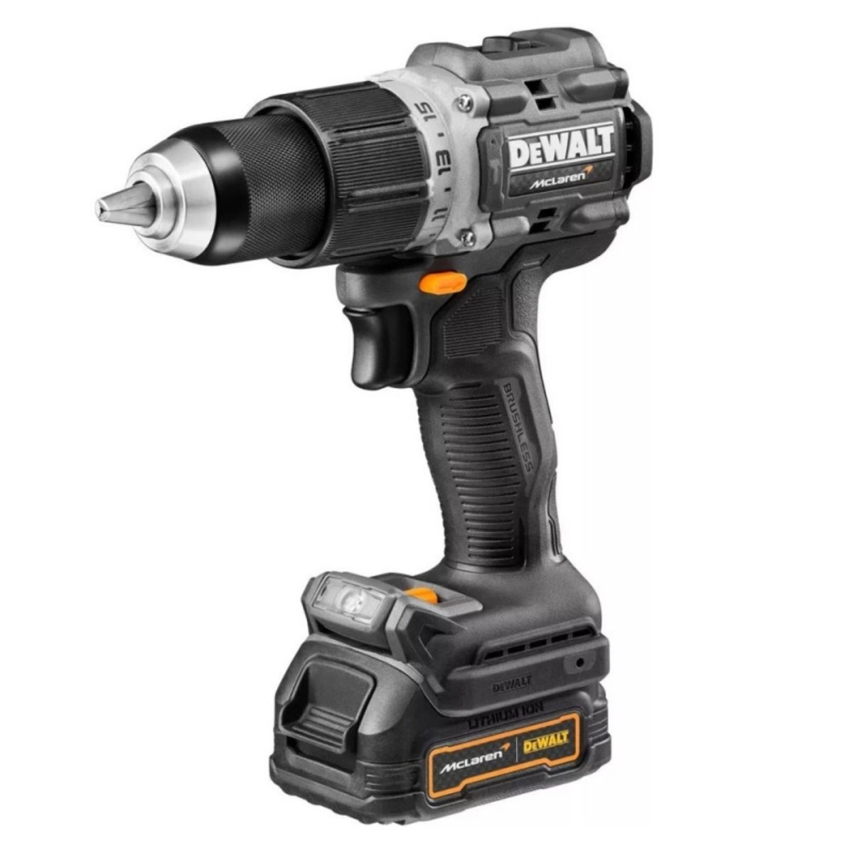 TALADRO PERCUTOR 1/2' + IMPACTO 1/4' 20V XR + BATERÍA DEWALT - 2