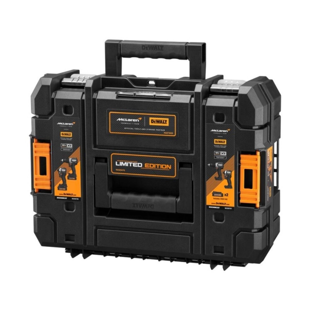 TALADRO PERCUTOR 1/2' + IMPACTO 1/4' 20V XR + BATERÍA DEWALT - 4