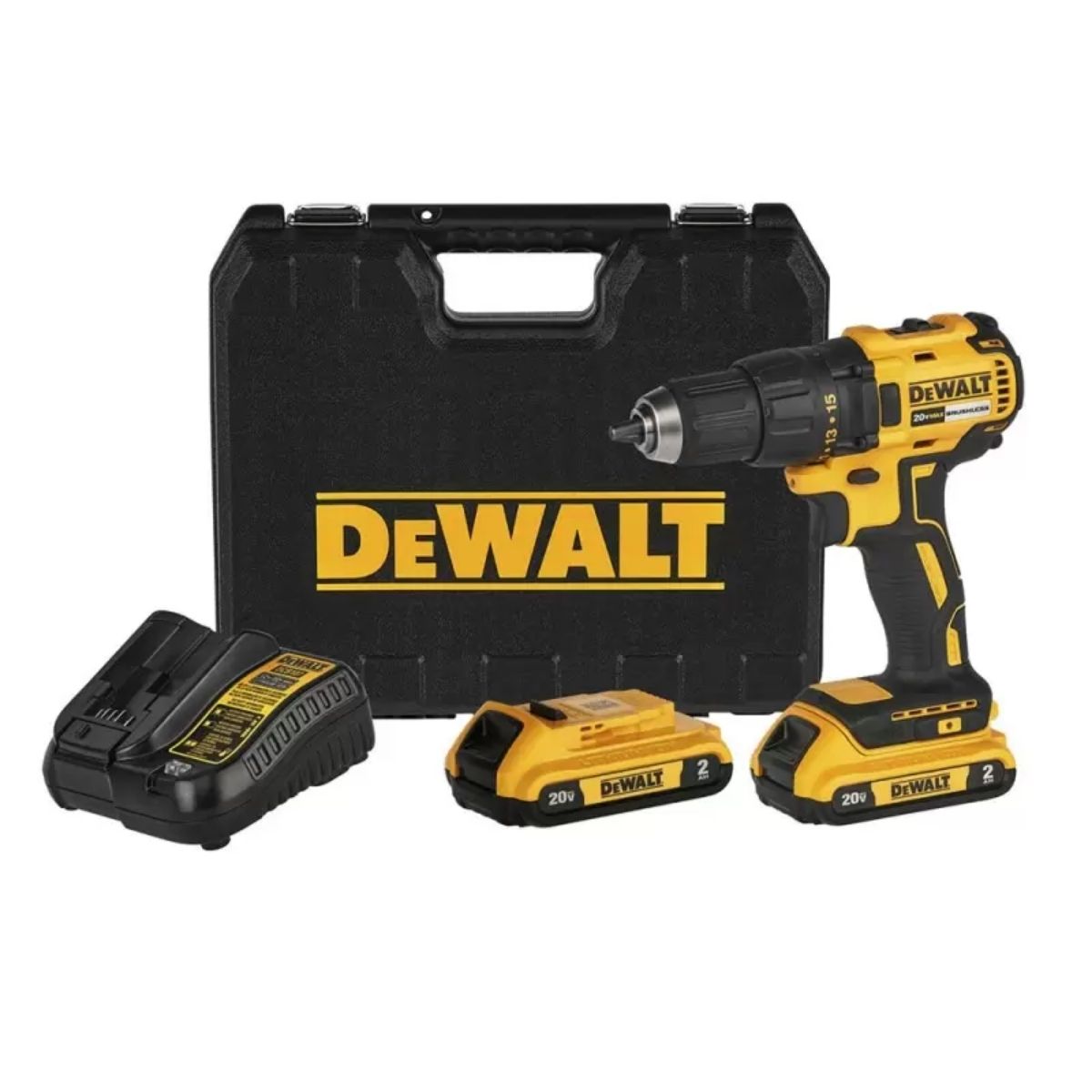 TALADRO ATORNILLADOR XR 1/2' 20V + BAT DEWALT DCD7771D2-B2 - 1