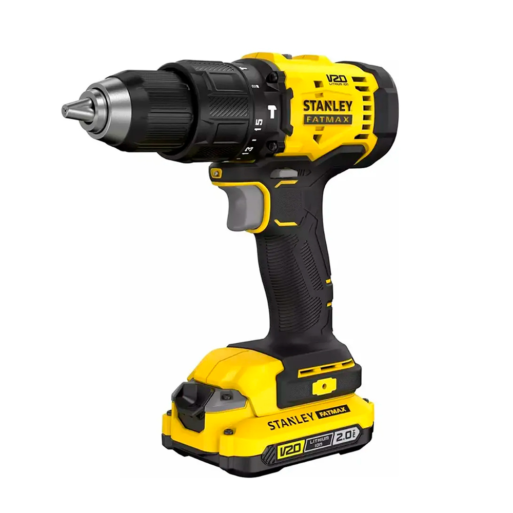 TALADRO PERCUTOR 1/2' 20V 60NM. 2BAT 2.0 AH STANLEY SCD712D2K - 2