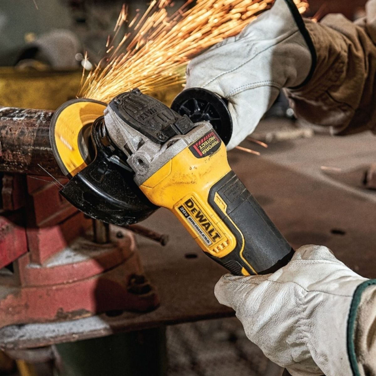 TALADRO 1/2' + ESMERIL ANGULAR 20V + BAT DEWALT DCK248P1-B2 - 8
