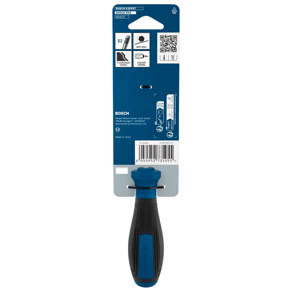 DESTORNILLADOR PRO HEXAGONAL BOSCH H5 X 100 MM 1600A039SW - 3