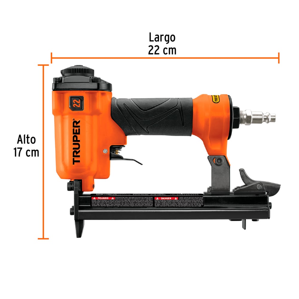 ENGRAPADORA NEUMATICA CALIBRE 22 TRUPER - 2