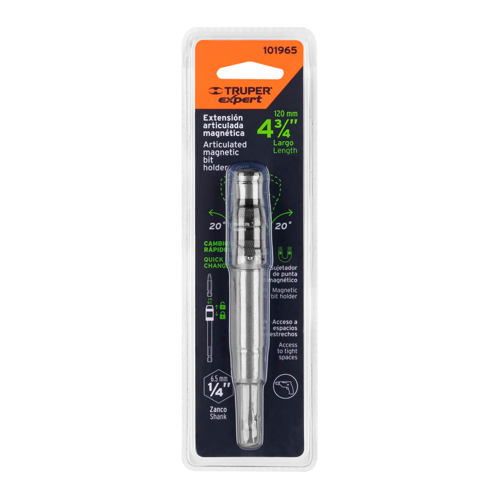 ADAPTADOR ARTICULADO DE 120 MM MAGNÉTICO PARA PUNTAS EXPERT - 4