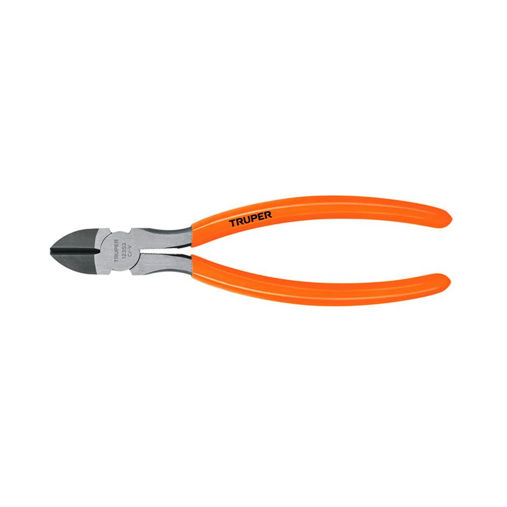 ALICATE DE CORTE DIAGONAL 8' MANGO DE PVC TRUPER - 1