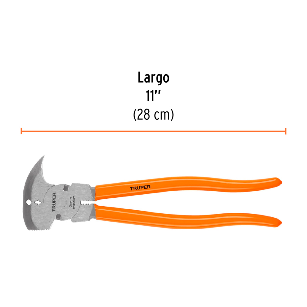 ALICATE DE HACENDADO 11' MANGO DE PVC TRUPER - 3