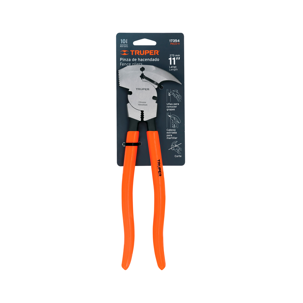 ALICATE DE HACENDADO 11' MANGO DE PVC TRUPER - 4
