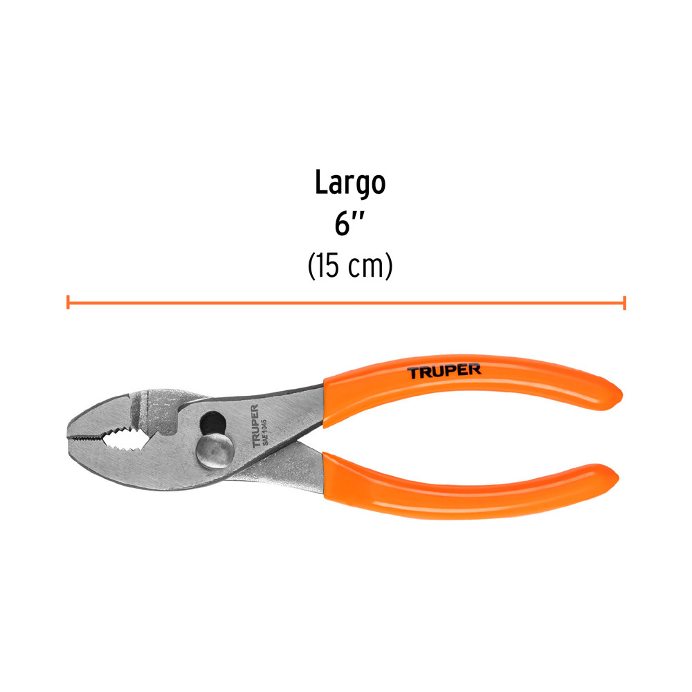 ALICATE DE MECÁNICO 6' MANGO DE PVC TRUPER - 3