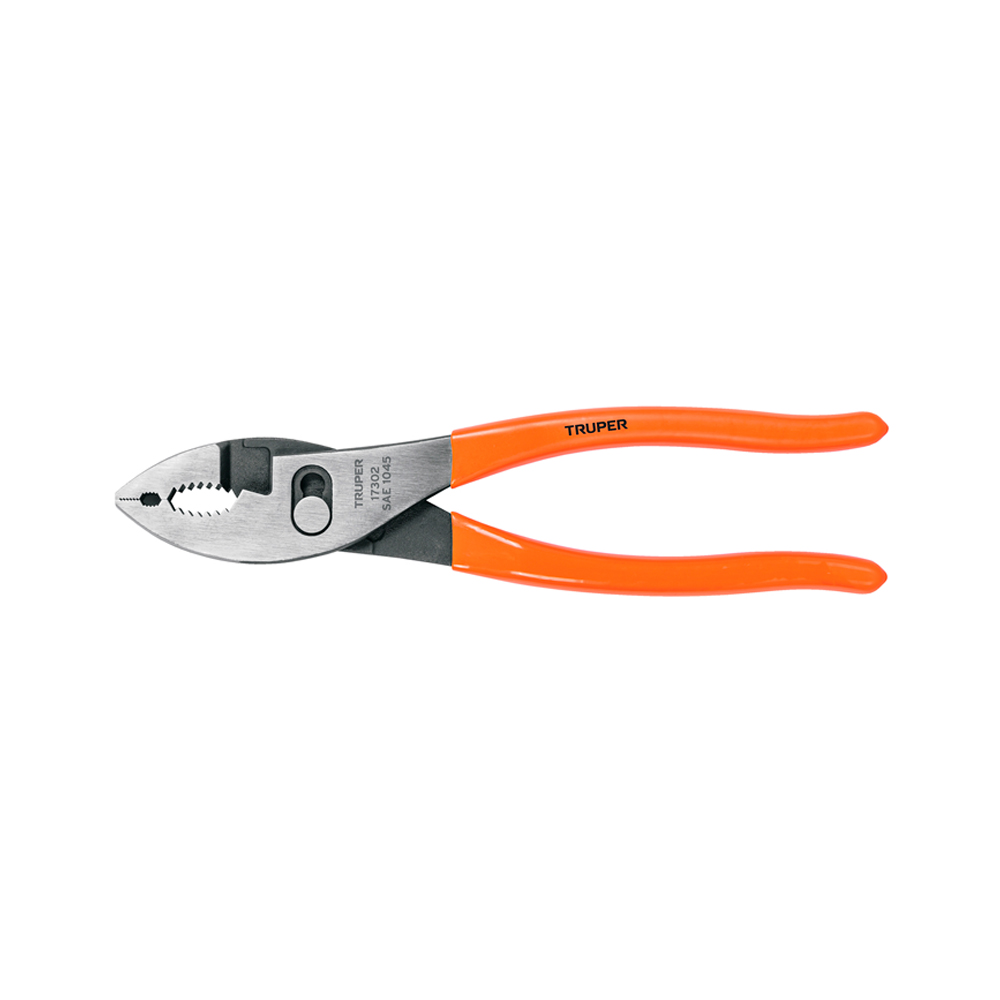 ALICATE DE MECÁNICO 10' MANGO DE PVC TRUPER - 1