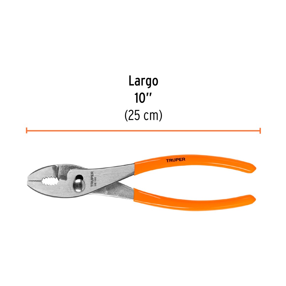 ALICATE DE MECÁNICO 10' MANGO DE PVC TRUPER - 3