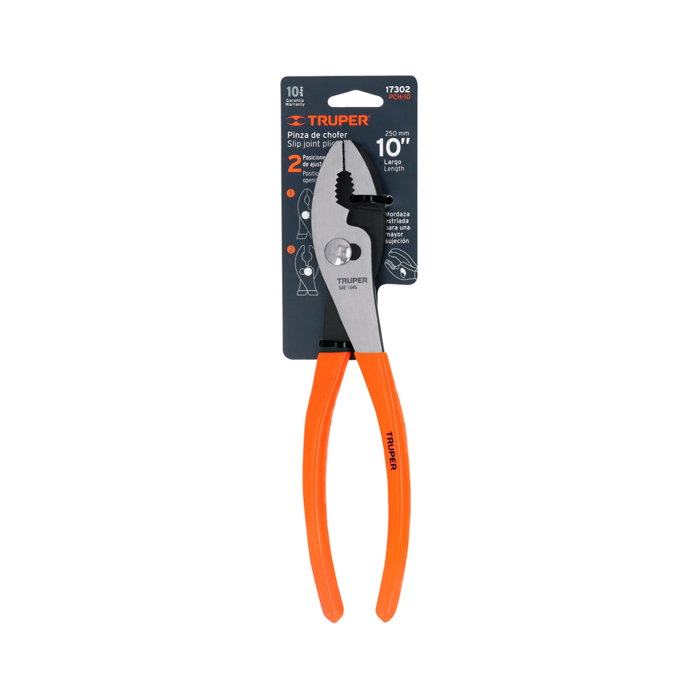ALICATE DE MECÁNICO 10' MANGO DE PVC TRUPER - 4