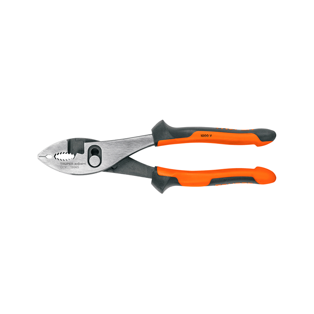 ALICATE DE MECÁNICO 8' MANGO COMFORT GRIP TRUPER EXPERT - 1