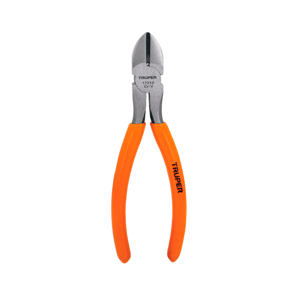 ALICATE DE CORTE DIAGONAL 6' MANGO DE PVC TRUPER - 1