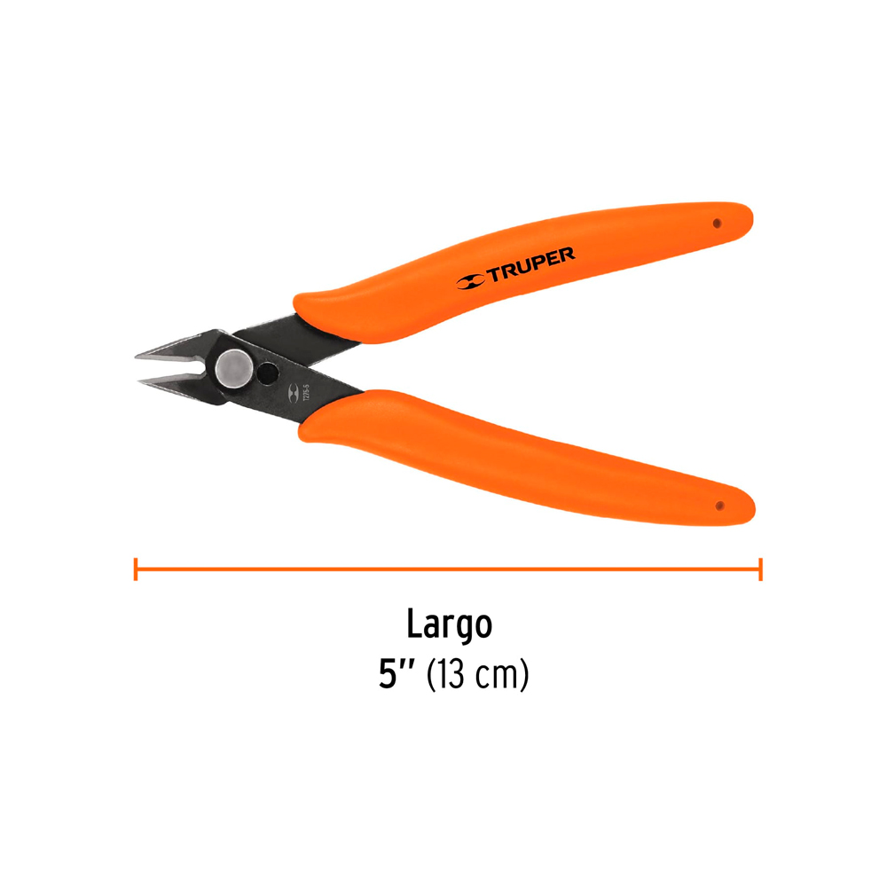 ALICATE 5' DE CORTE PARA ELECTRÓNICA, TRUPER - 3