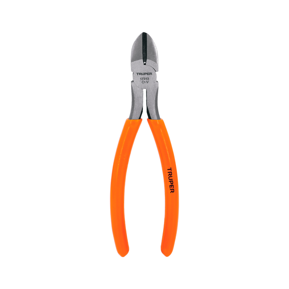 ALICATE DE CORTE DIAGONAL 7' MANGO DE PVC TRUPER - 1