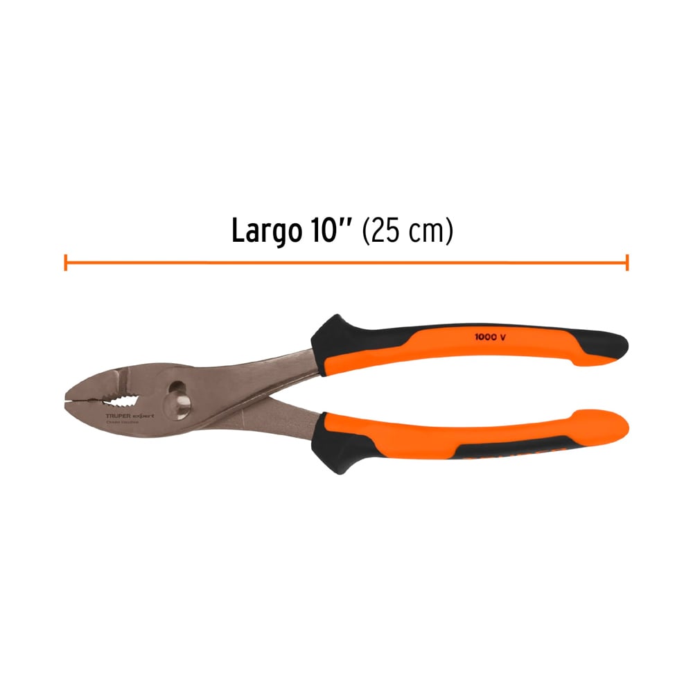 ALICATE DE MECÁNICO 10' MANGO COMFORT GRIP TRUPER EXPERT - 3
