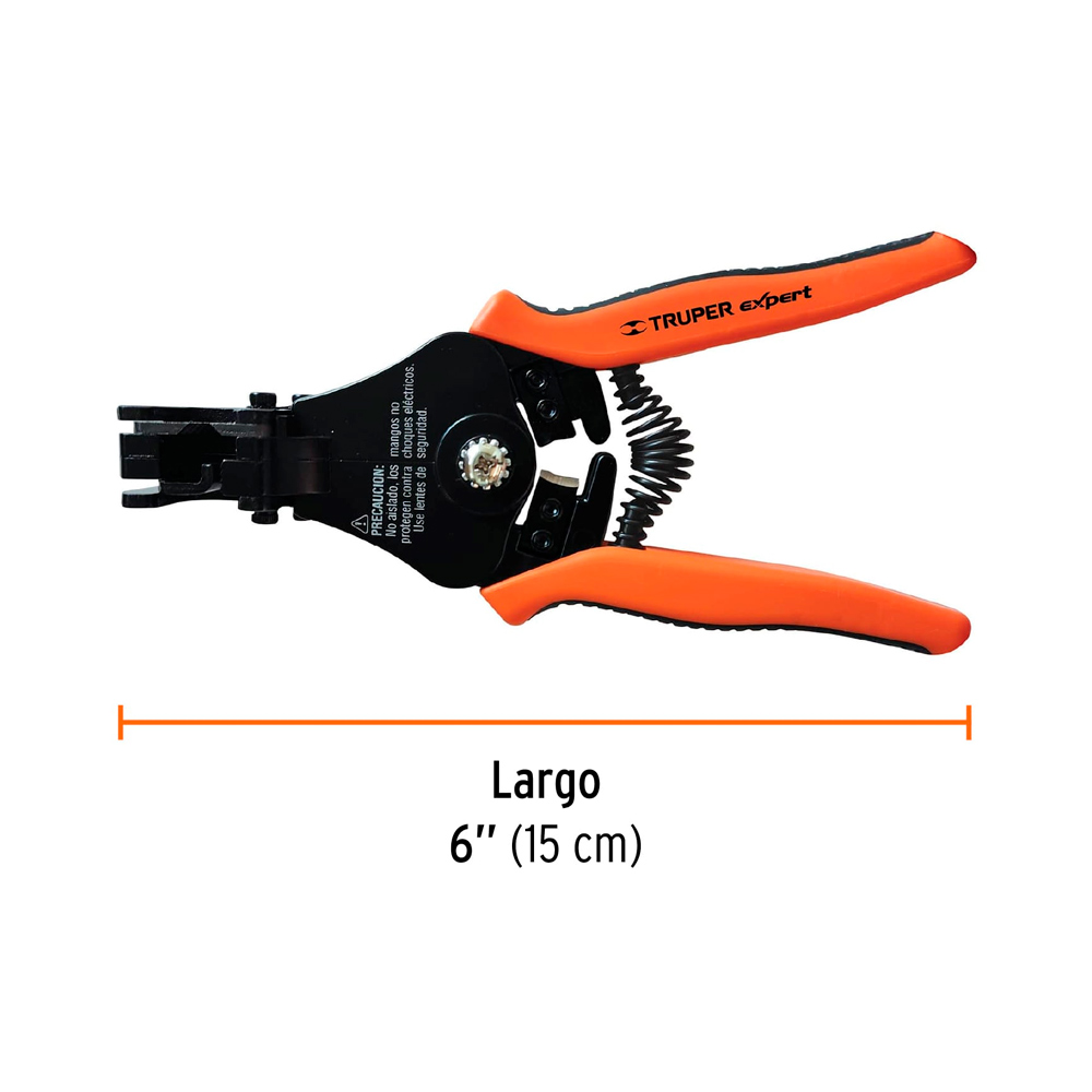 ALICATE 6' PELA CABLES AUTOMÁTICA DE PRECISIÓN TRUPER EXPERT - 3