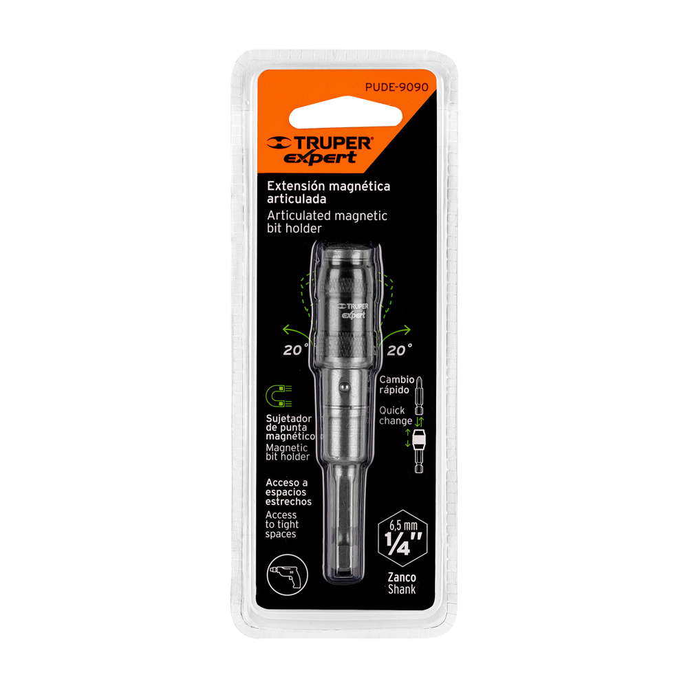 ADAPTADOR ARTICULADO DE 90 MM MAGNÉTICO PARA PUNTAS EXPERT - 4