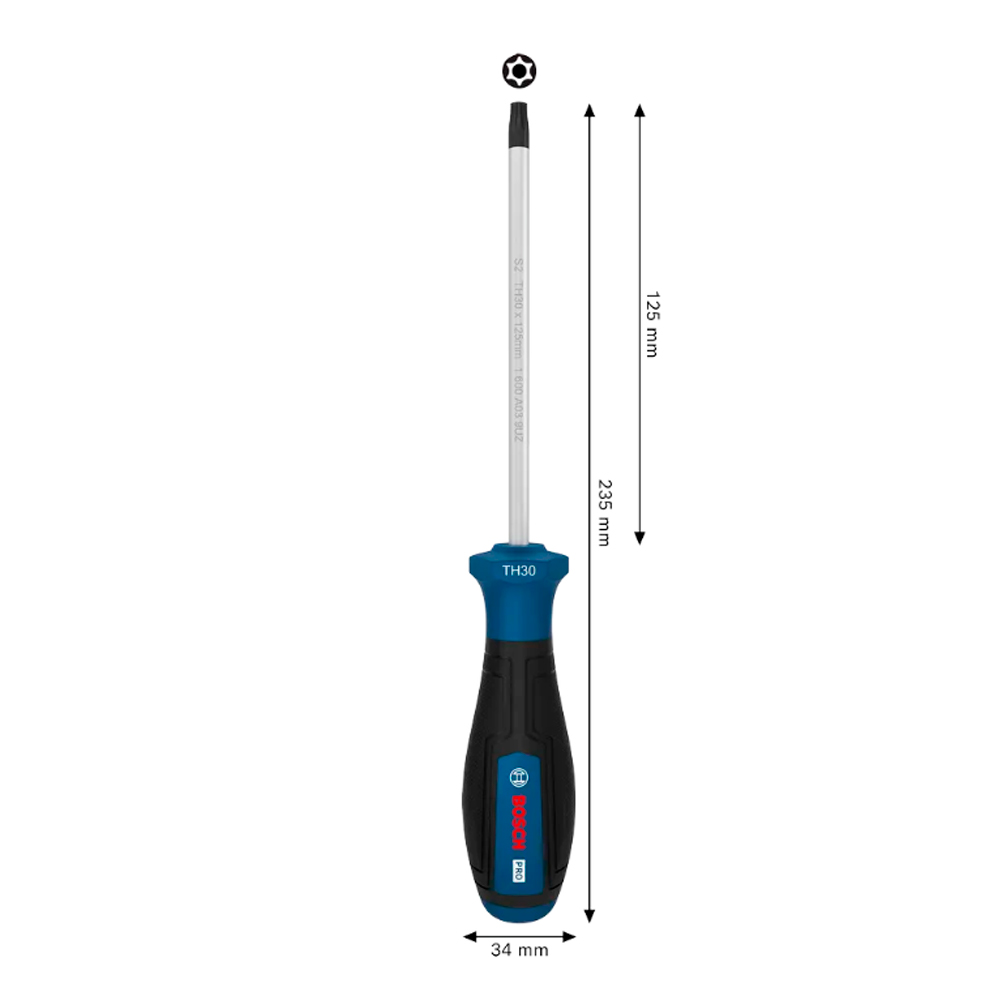 PRO DESTORNILLADOR TH30 X 125 MM BOSCH - 5
