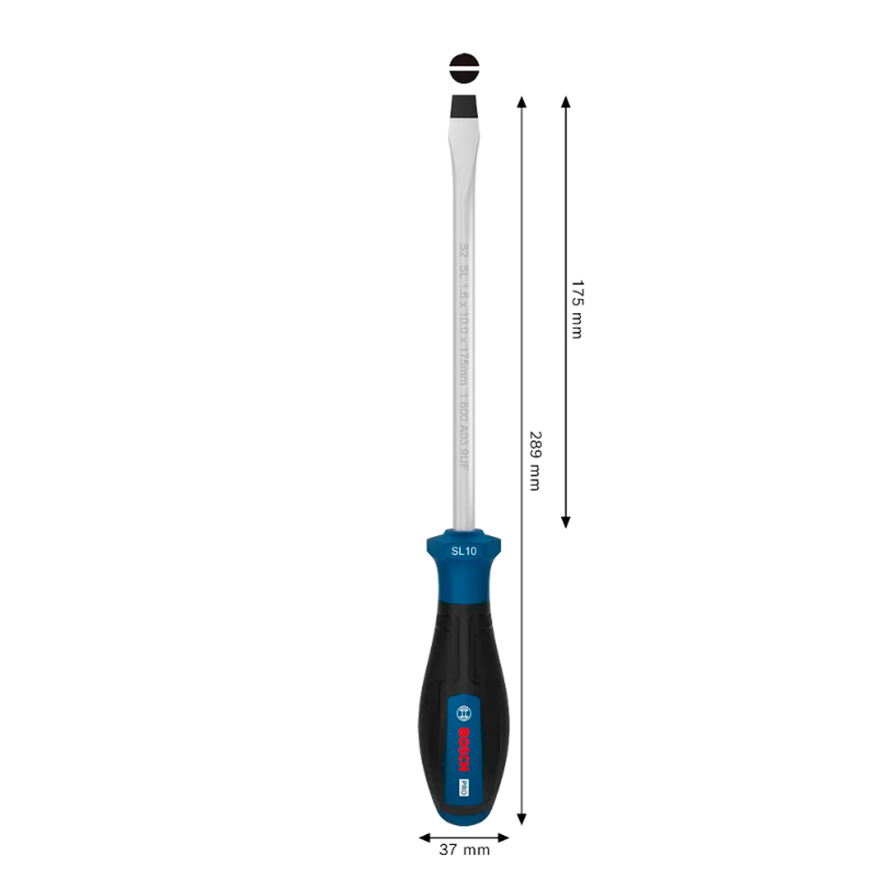 PRO DESTORNILLADOR SL 1.6 X 10 X 175 MM BOSCH - 5