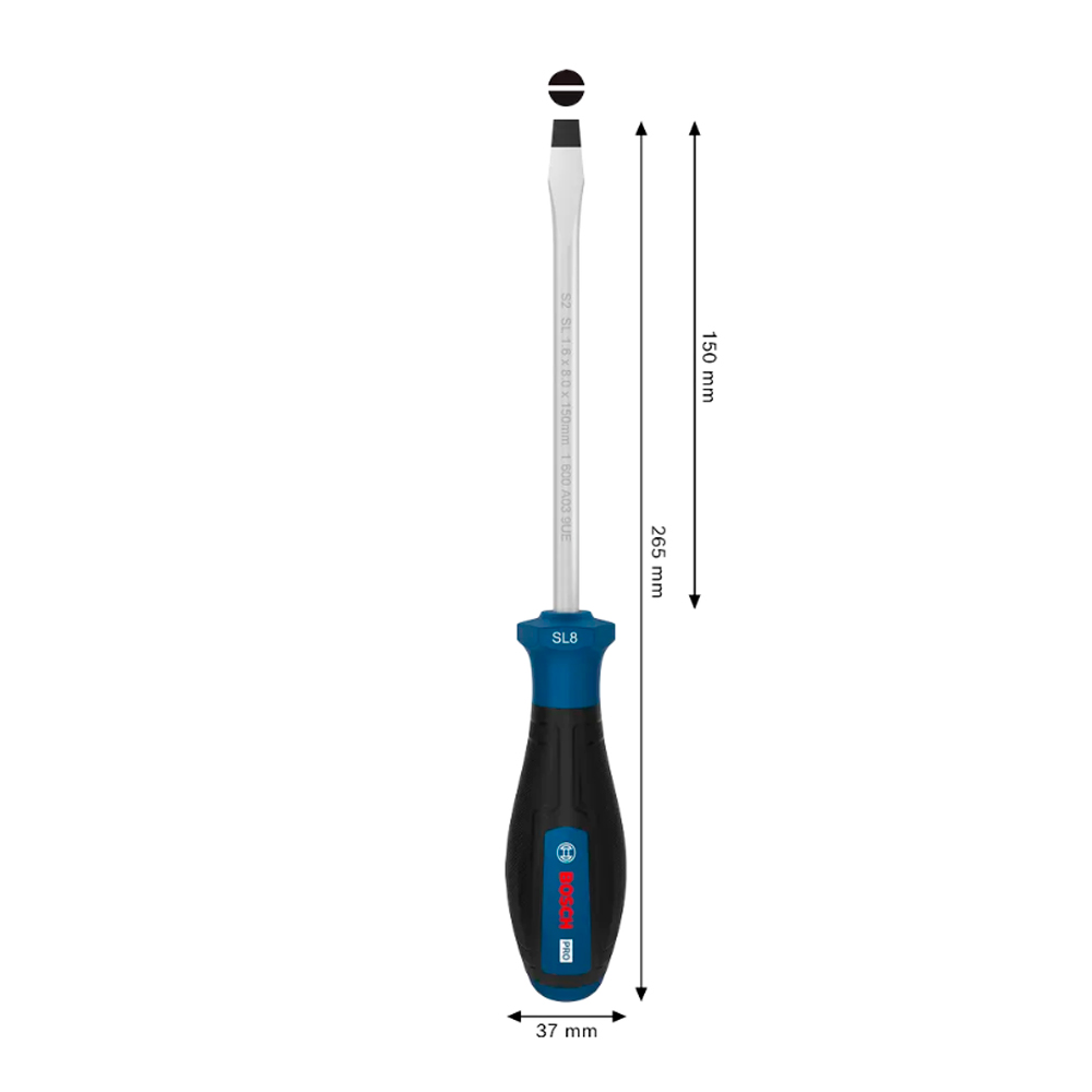 PRO DESTORNILLADOR SL 1.6 X 8 X 150 MM BOSCH - 5