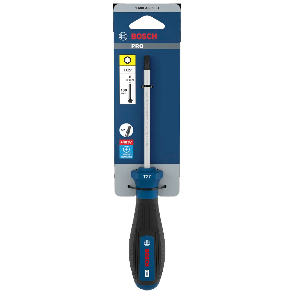 DESTORNILLADOR PRO BOSCH TX27 X 100 MM 1600A039SD - 2