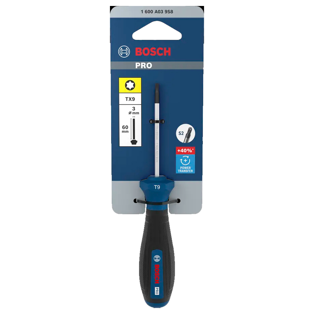 DESTORNILLADOR PRO BOSCH TX9 X 60 MM 1600A039S8 - 2