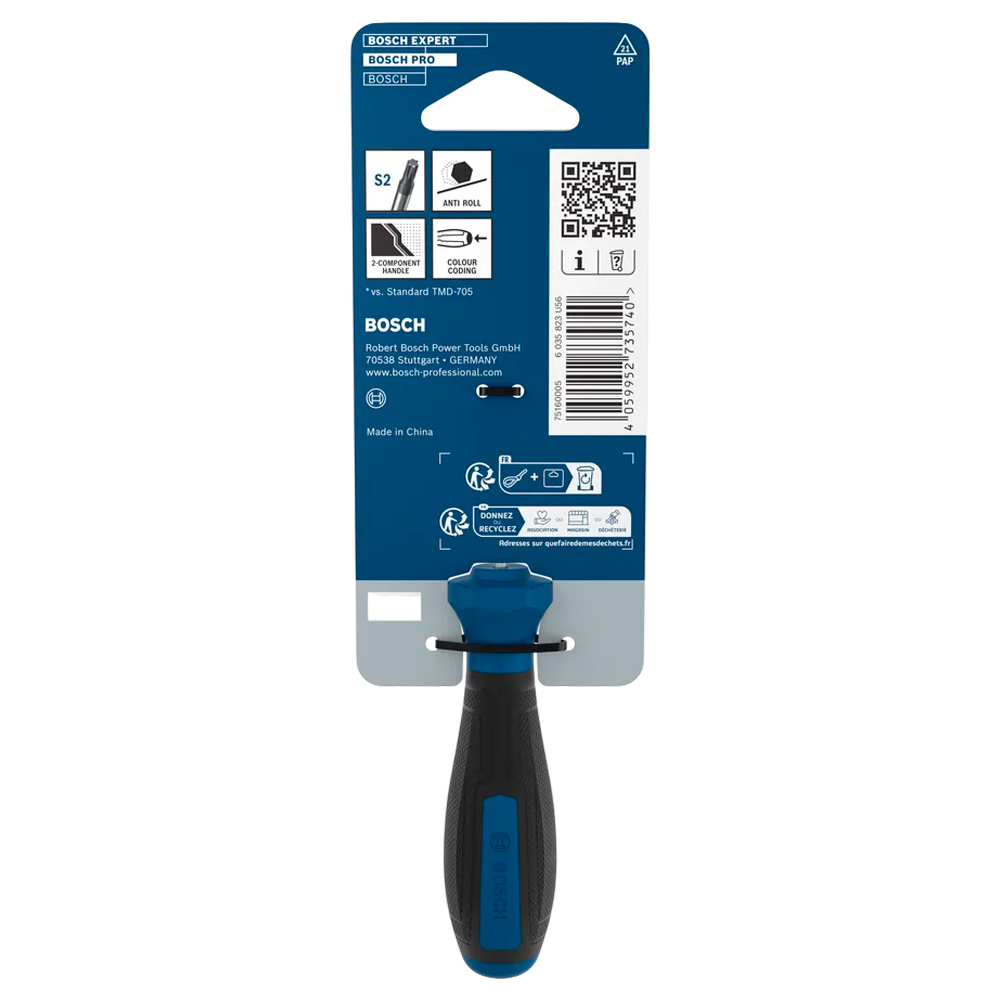 DESTORNILLADOR PRO BOSCH TX9 X 60 MM 1600A039S8 - 3