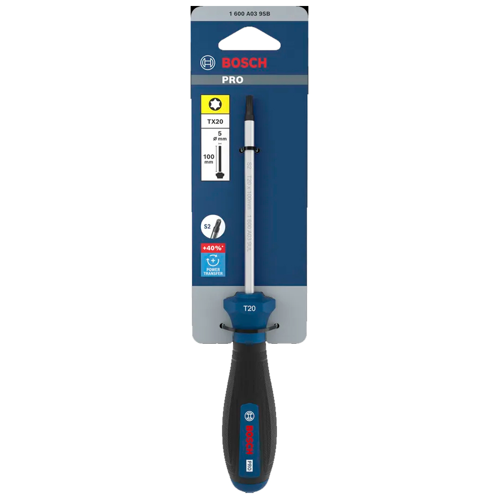 DESTORNILLADOR PRO BOSCH TX40 X 125 MM 1600A039SF - 2