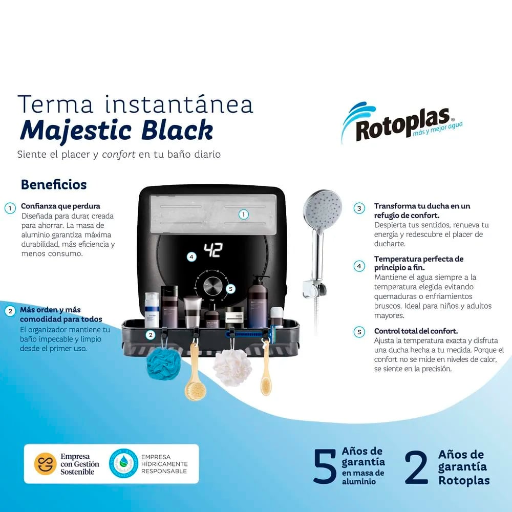 TERMA INSTANTÁNEA FANTASTIC NEGRA ROTOPLAS - 2
