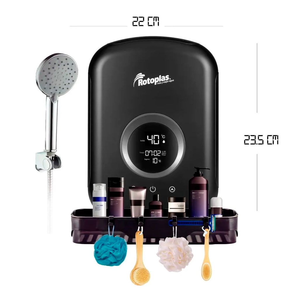 TERMA INSTANTÁNEA SENSATION MAX NEGRA ROTOPLAS - 2