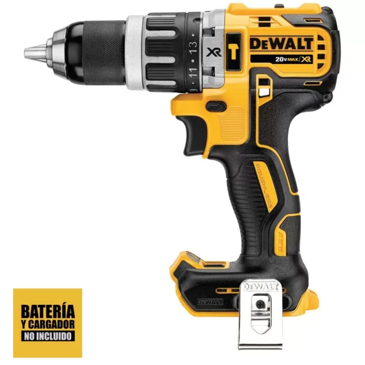 TALADRO PERCUTOR 1/2' 20V XR BL 70NM SB DEWALT DCD796B-B3 - 2