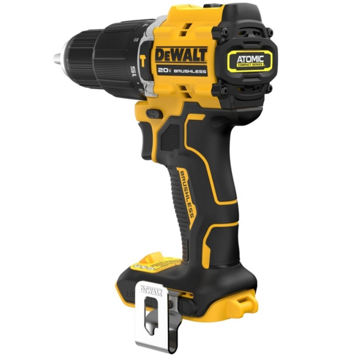 TALADRO PERCUTOR 1/2' 20V ATOMIC BL 70NM SB DEWALT DCD799B - 3
