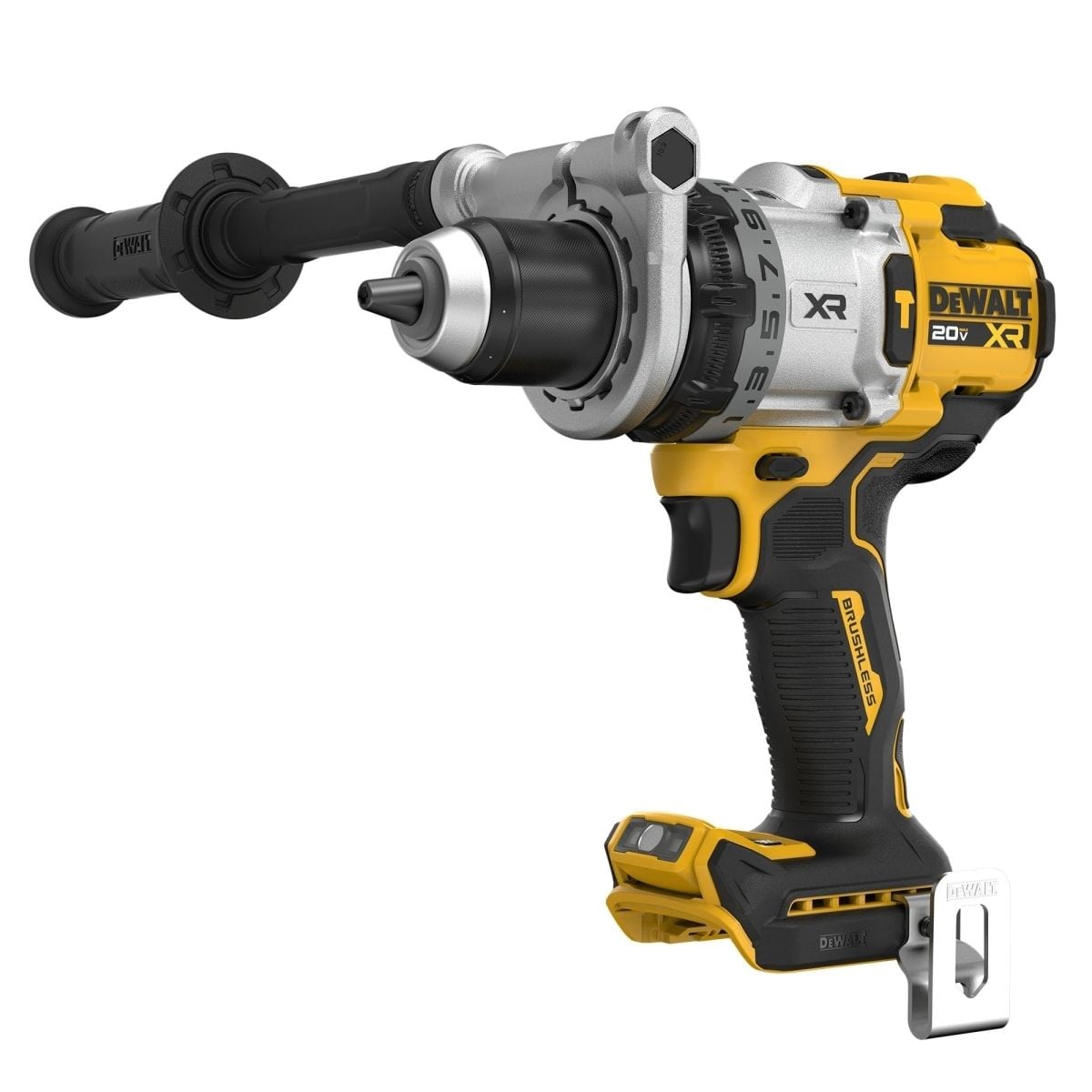 TALADRO PERCUTOR 1/2' 20V XR BL BARETOOL DEWALT DCD1007B-B3 - 1