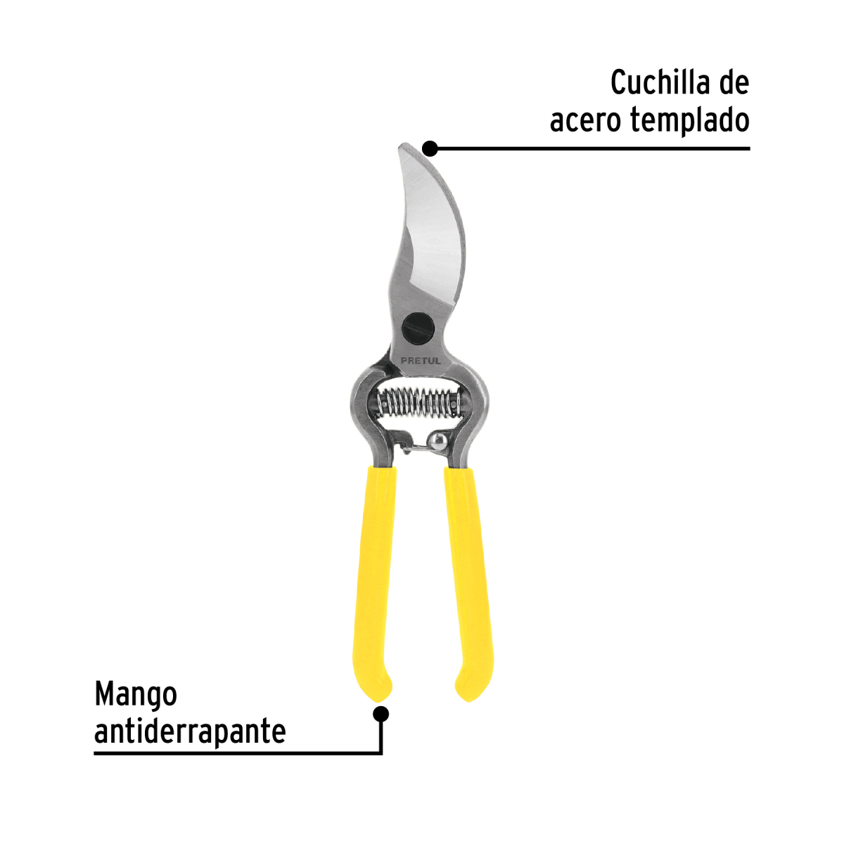 TIJERA DE PODA 8' CUCHILLA CURVA FORJADA PRETUL T-67P - 3