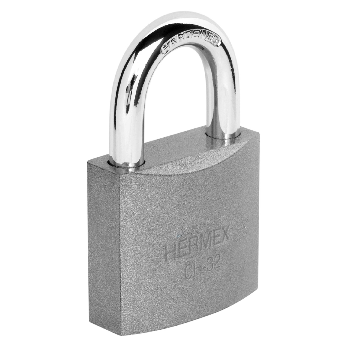 CANDADO DE HIERRO 32 MM ARCO NORMAL EN CAJA HERMEX CH-32 - 1