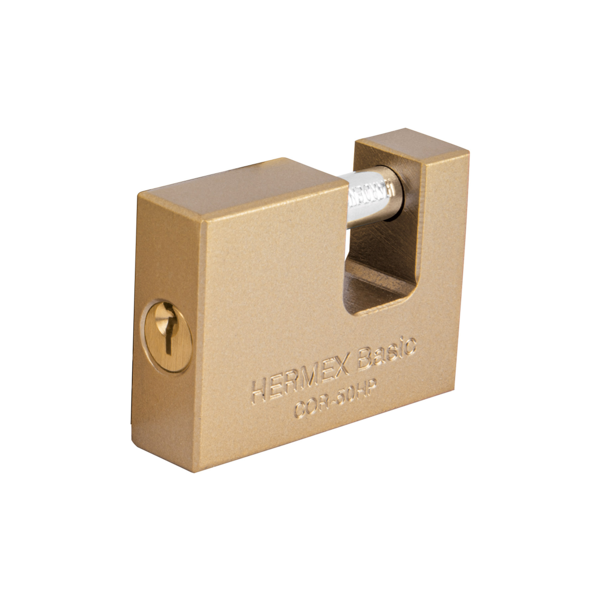 CANDADO ANTIPALANCA 50 MM HIERRO HERMEX BASIC COR-50HP - 1