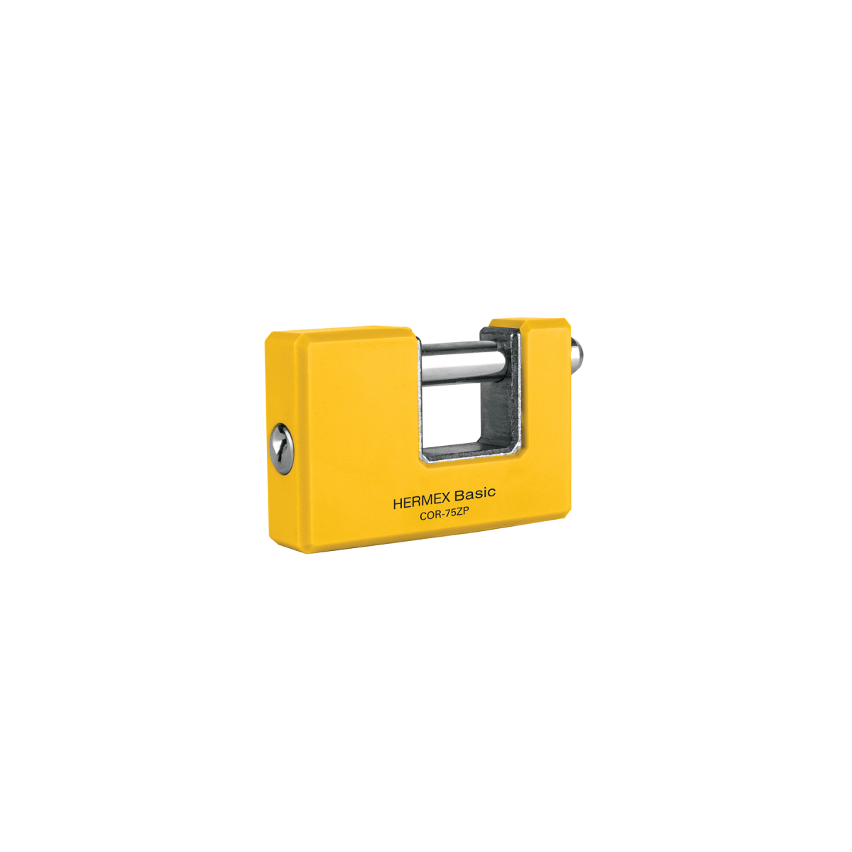 CANDADO ANTIPALANCA 75 MM METÁLICO HERMEX BASIC COR-75ZP - 1