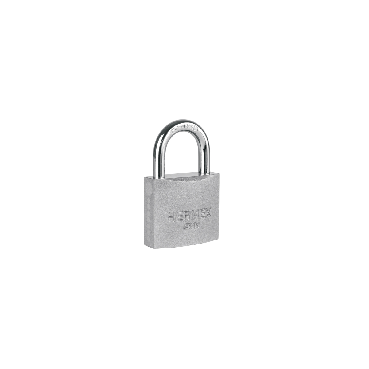 CANDADO DE HIERRO 45 MM ARCO CORTO HERMEX CH-45 - 1